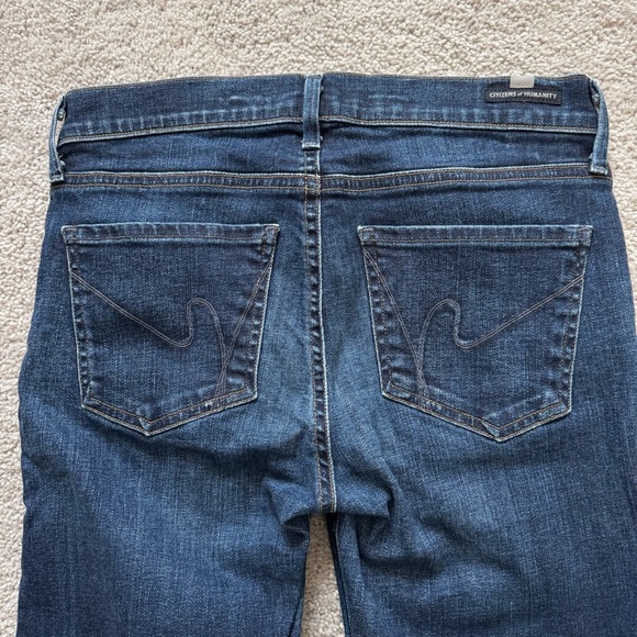 Citizens Of Humanity Skinny Ankle Dark Wash style 1498-372 Jeans 28 - Picture 7 of 12